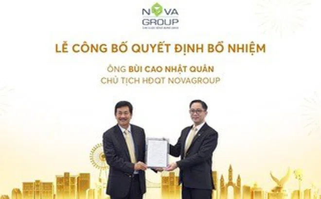 Nhà sáng lập Bùi Thành Nhơn vừa chuyển giao vai trò chủ tịch NovaGroup cho con trai