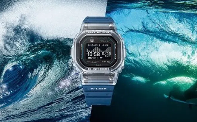 Casio ra mắt G-SHOCK tích hợp tính năng theo dõi nhịp tim và biểu đồ thủy triều