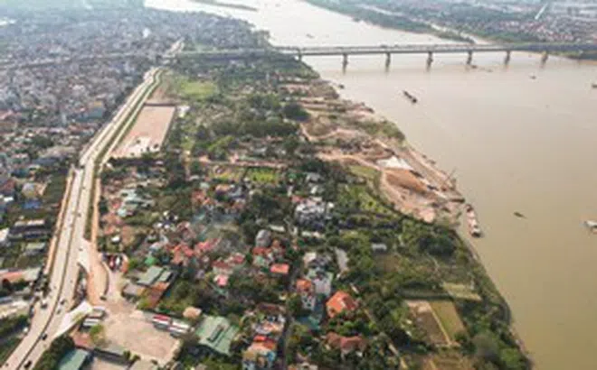 Hà Nội: Thống nhất di dời, quy hoạch toàn bộ khu dân cư ngoài đê sông Hồng, an toàn thoát lũ