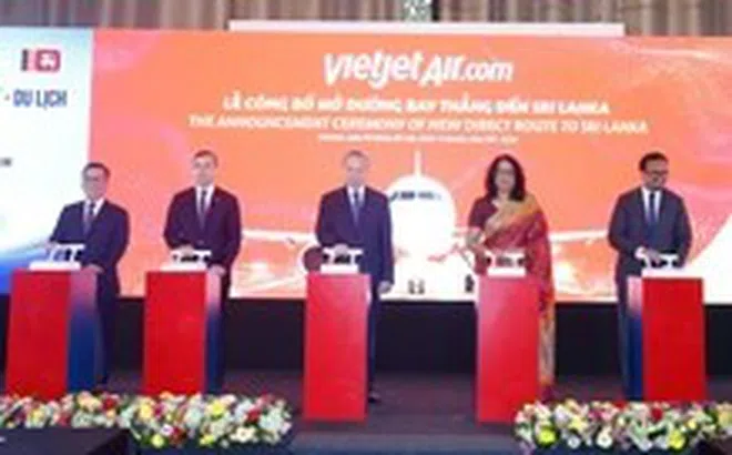 Vietjet khai mở đường bay TP.HCM - Colombo, Sri Lanka