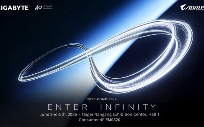 GIGABYTE mang chủ đề ENTER INFINITY đến COMPUTEX 2026, giới thiệu hệ sinh thái AI và các trải nghiệm điện toán sống động