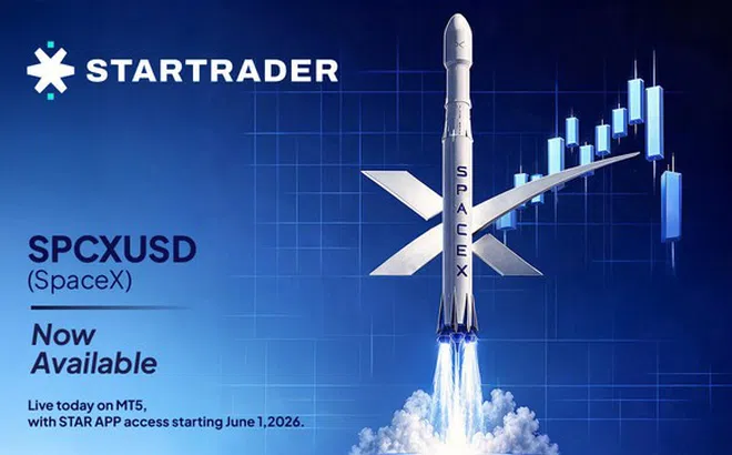 STARTRADER ra mắt SPCXUSD, mang đến cơ hội tiếp cận SpaceX trước thềm IPO được kỳ vọng.