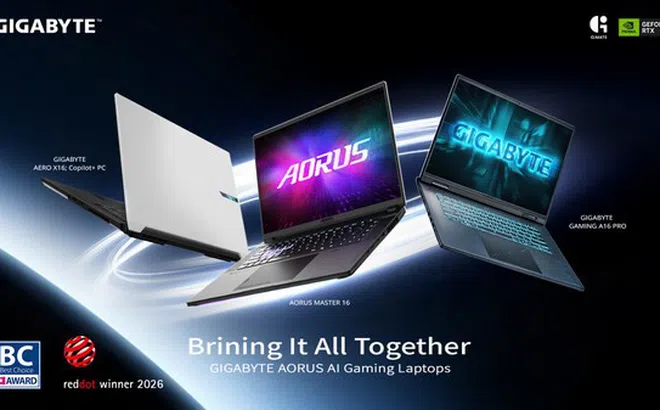 GIGABYTE ra mắt các mẫu laptop gaming AI đoạt giải thưởng, nâng cấp đột phá cho GiMATE tại COMPUTEX 2026