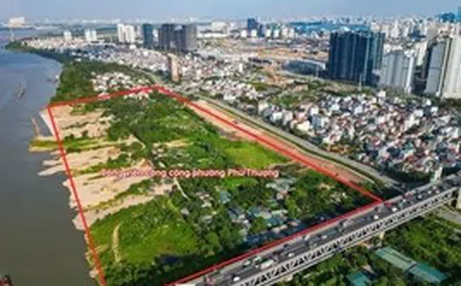 Bàn giao hơn 5ha đất triển khai dự án công viên đầu tiên của Trục đại lộ cảnh quan sông Hồng