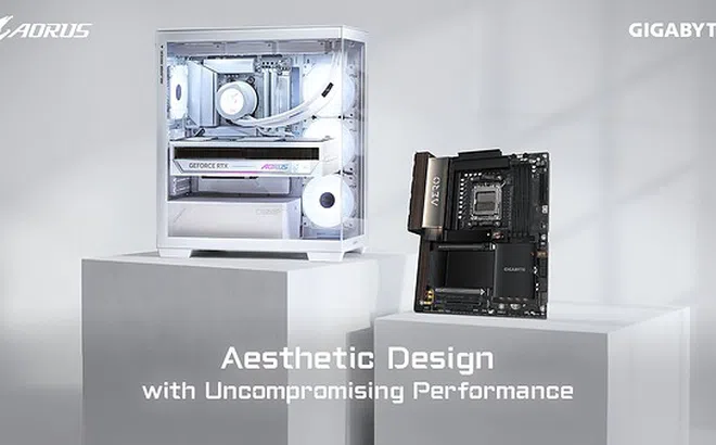 GIGABYTE phô diễn các dàn PC STEALTH tinh tế và WOOD thanh lịch tại sự kiện COMPUTEX 2026