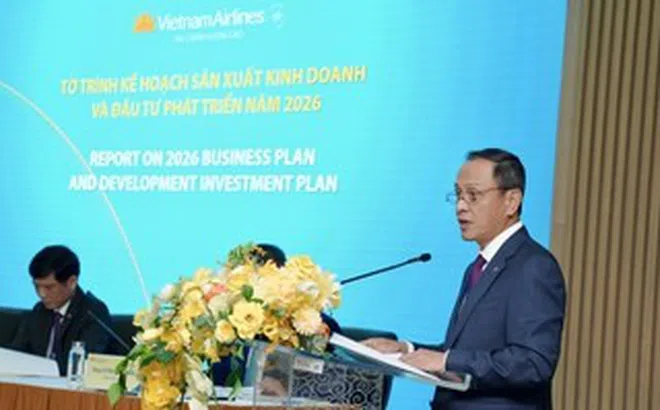 Vietnam Airlines đặt mục tiêu doanh thu gần 139.000 tỉ đồng năm 2026