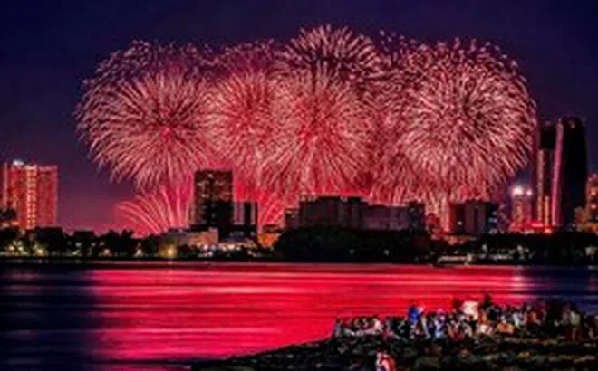 Lễ hội pháo hoa Đà Nẵng 2026 bội thu trong gần 20 năm tổ chức
