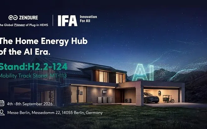 Zendure giới thiệu Agentic HEMS tại IFA 2026: "Trung tâm năng lượng gia đình của kỷ nguyên AI"