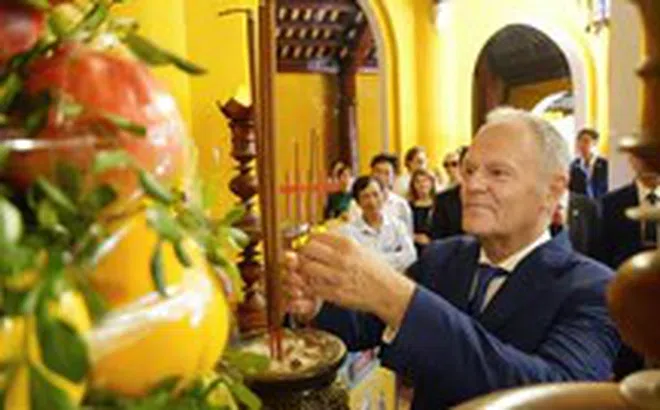 Thủ tướng Ba Lan thăm phố cổ Hội An