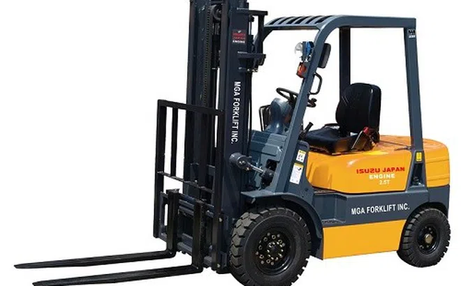 Xe nâng MGA tối ưu chi phí đầu tư cho doanh nghiệp