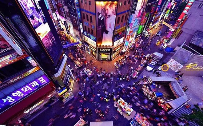 Thương phố Myeongdong sầm uất đang lớn dần giữa lòng CBD Trường Thọ