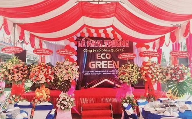 Công ty cổ phần Quốc tế EcoGREEN chính thức khai trương tại Bình Phước