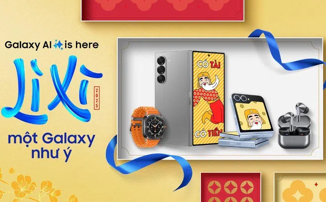 Sắc xuân hòa cùng công nghệ: “Galaxy AI is here - Lì xì một Galaxy như ý”, mừng mùa Tết Việt tinh hoa